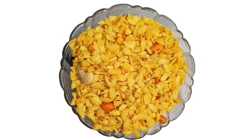 Image of Santushti Namkeen Poha Chiwda-200gm | Authentic Spicy Snack | Made in Groundnut Oil | Crispy Crunchy Indian Sev for Tea Time, Parties, Travel, Office and Everyday Snacking