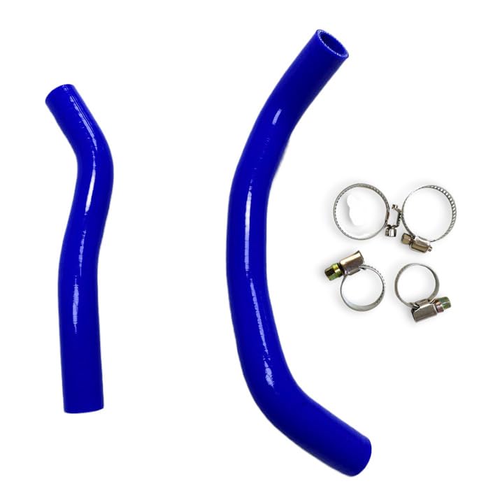 Kühlerschlauch für/kompatibel mit Suzuki LTZ 400/Kawasaki KFX 400/Arctic Cat DVX 400 in blau 03-08