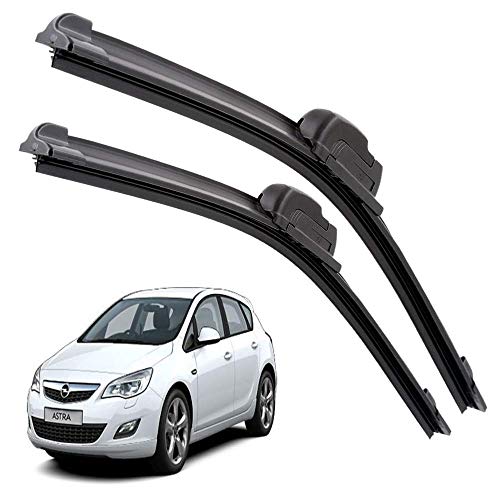 Image of Euro Care Windshield Car Wiper Blades Compatibility With Opel Astra - Set of 2Pc (D-18,P-18)