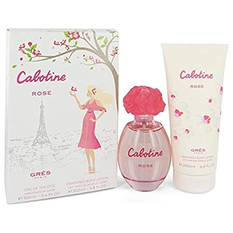 Gres Parfum Cabotine Rose Duo 200ml Body Lotion and EDT for Women Gift Set 100 ml Cover