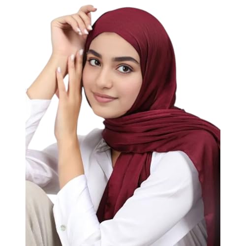 Image of Premium Muna Satin Hijab | Pack of 3 | 200 cm x 70 cm | Elegant Choice for All Occasions - Parties, Weddings & Festivals |