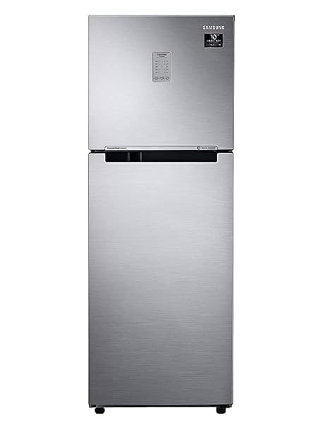 253L 3 Star Inverter Frost Free Double Door Refrigerator (RT28T3743S8/HL, Elegant INOX, Convertible)