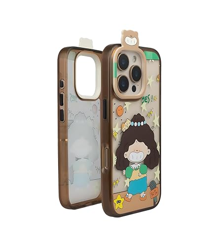 Image of Cartoon Stage Girl Case Cover for iPhone 15 Pro Max | Stylish Anime-Inspired Design | Slim Shockproof TPU Back Cover | Scratch-Resistant | Precise Fit | Lightweight Case