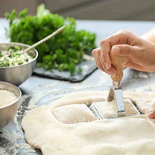 Fox Run 57670 Ravioli Cutter Stamps, Round & Square, Set Of 2 #TOP1