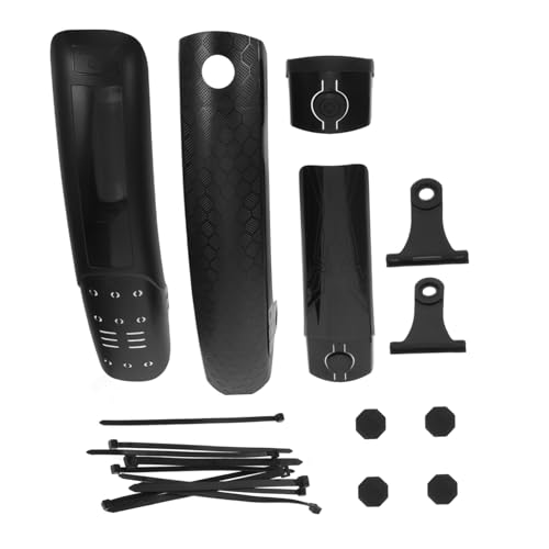 WRITWAA クイックリリース式 自転車用フロントリア泥除け 広設計で汚れと