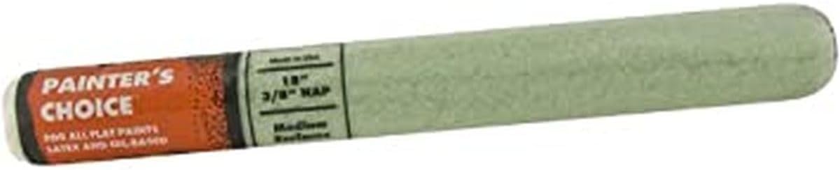 Wooster Brush R275-18 Painter's Choice Roller Cover, 3/8-Inch Nap, 18-Inch,Green