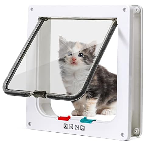 Puerta para Gato Nobleza con Cierre Magnético de 4 vías Cover