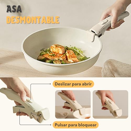 La mejor comparación de Baterias de Cocina de Ceramica del mes. 30 Imagen adicional