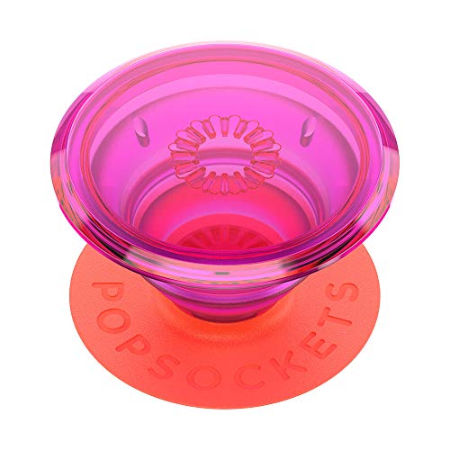 PopSockets Phone Grip with Expanding Kickstand Adhesive Grip - Neon Glow Electric Sunrise