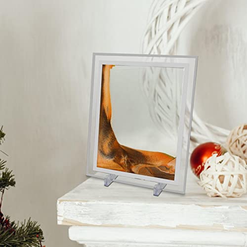 arte areia, pintura arte areia em movimento dinâmico 3D - moldura vidro Sandscapes em movimento, dec