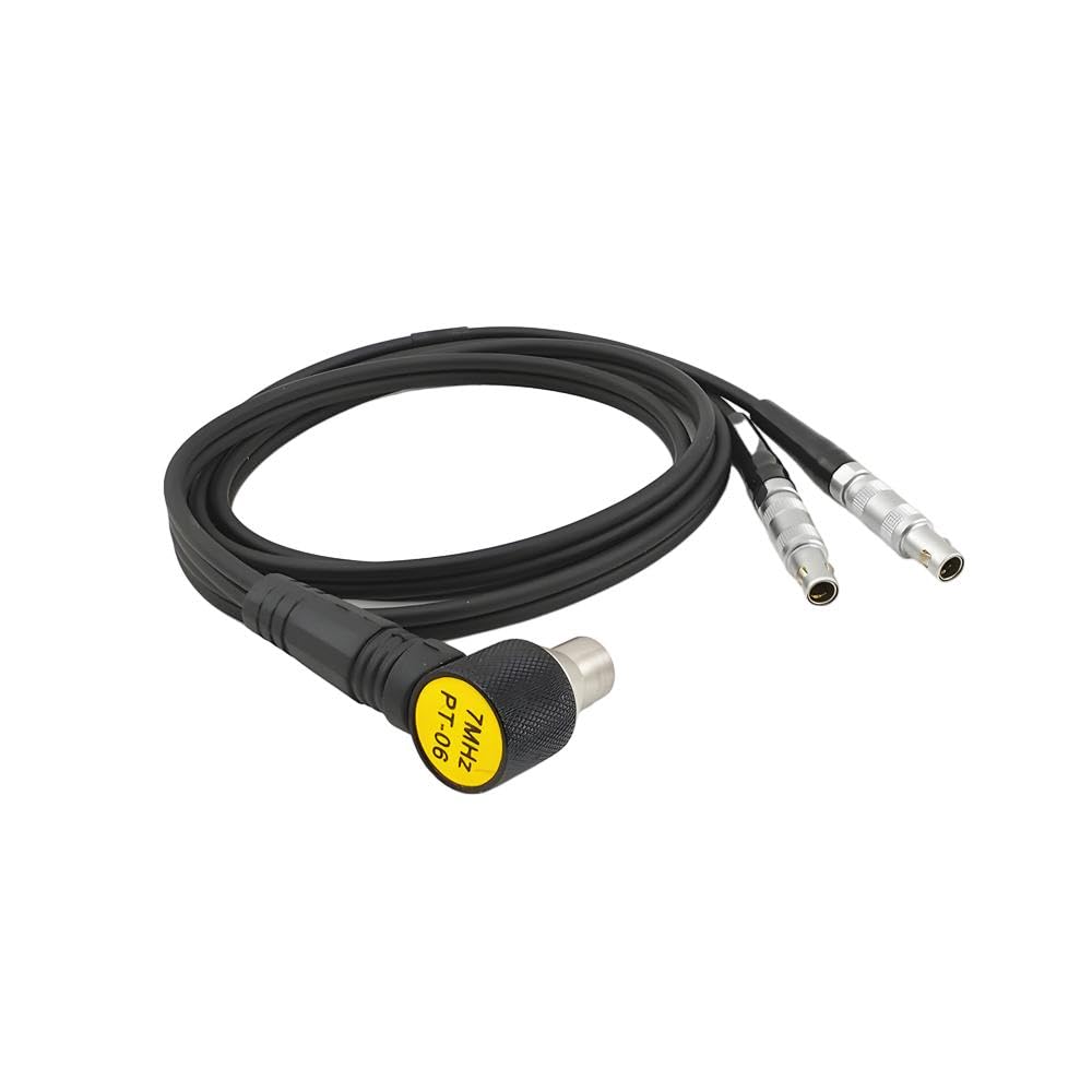 Ultrasonic Thickness Gauge Probe Transducer, Range 1-225mm 5MHz