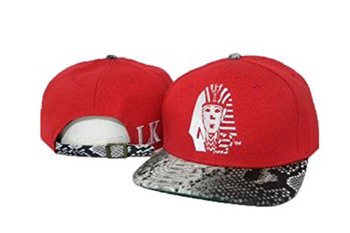 Last Kings Snapback Hat Cap Red Sankeskin