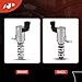 A-Premium Intake Engine Variable Valve Timing (VVT) Solenoid Compatible with Nissan Versa 2009-2020, Versa Note 2014-2016, 1.6L, Replace# 23796ED00B, 23796ED000