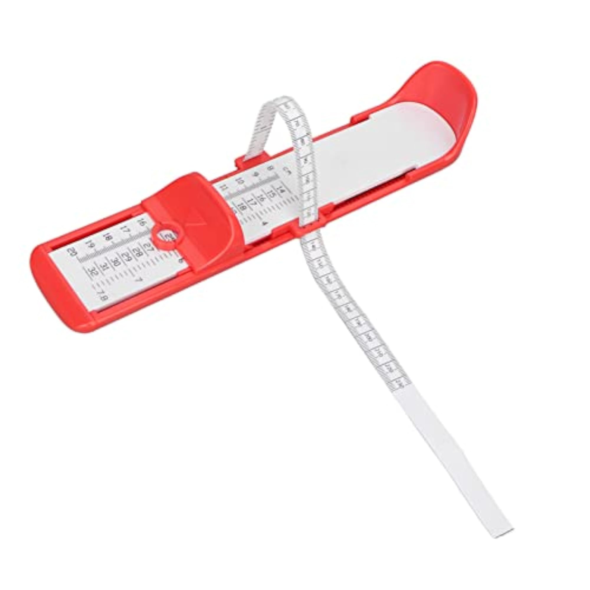 Portable Foot Measuring Device for Kids, Red
