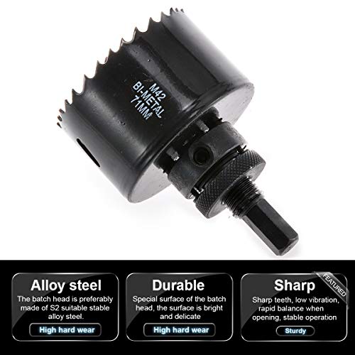 HOHXEN 71mm HSS Seghe a Tazza ad alta velocità per...