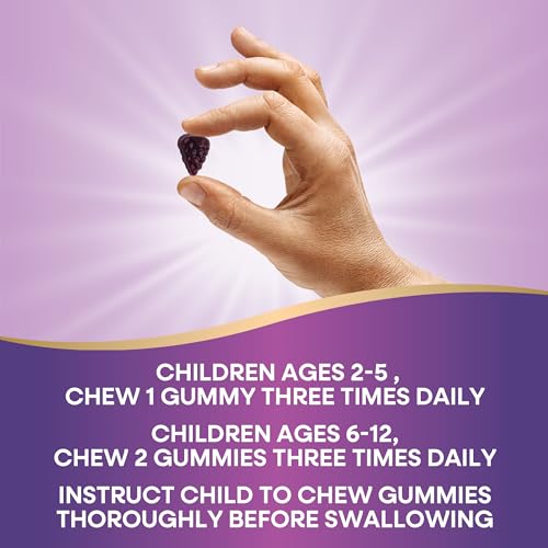 Nature's Way Sambucus Kids Cough Relief +(1) Immune Gummy*, 36 ct - image 6