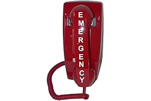 Emergency Wall Telephone Pre-programmed to Auto Dial 911