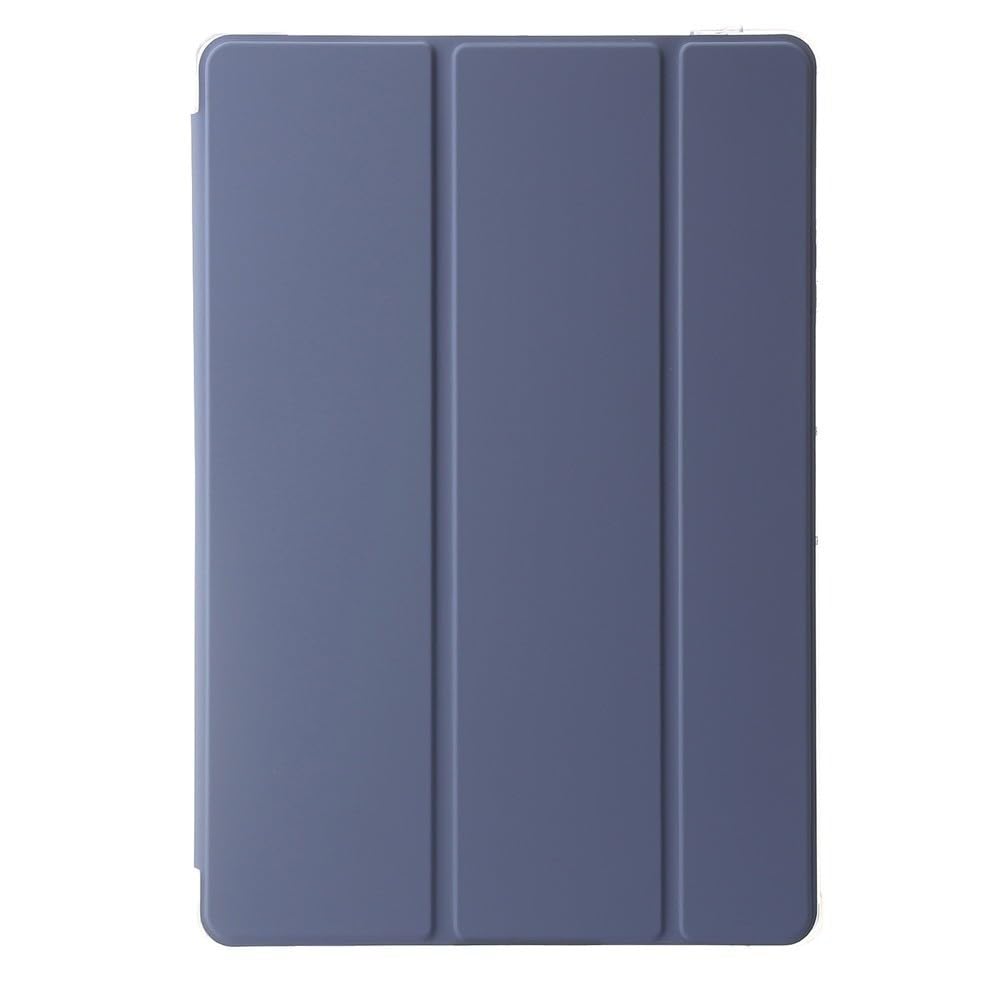 Generic etui kompatybilne z Samsung Tab A9 8,7 SM-X110 (kolor: lawendowy szary) skórzany przezroczysty silikonowy twardy pokrowiec z klapką
