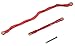 Integy RC Model C31187RED Alloy Steering Linkage Set for Axial 1/10 RBX10 Ryft 4WD Rock Bouncer