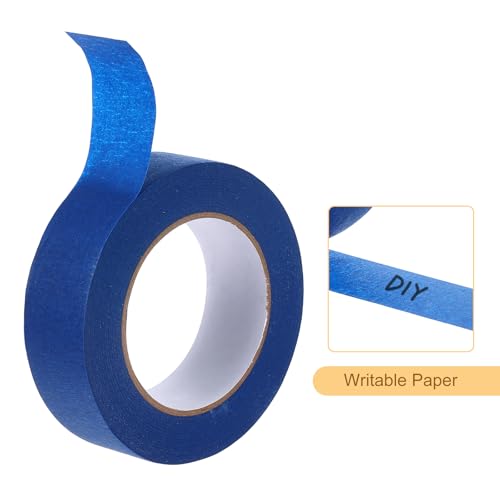 Image of Masking Tape Blue Painters Tape Paper Tape [for Crafts DIY Walls Painting Packing Automotive Home Decoration Teaching]- 1.4 Inch x 55 Yards /1 Roll