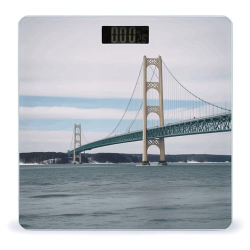 Báscula digital corporal Mackinac suspension bridge 180kg miniatura 1