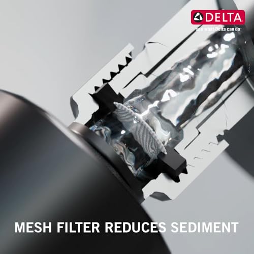 Image of Delta Faucet Clarifi Shower Filter Replacement Cartridge I Hard Water Softener I Overhead Shower Filter I Wall Mount Showerhead I For Borewell /Tanker Water I 7RC100