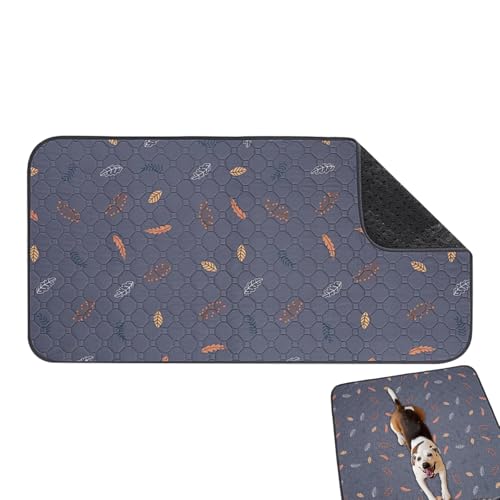 Alfombrillas absorbentes para perros | Forro absorbente y lavable para jaula de hámster – Arenero impermeable para conejos | para protección de suelos de mascotas de noche