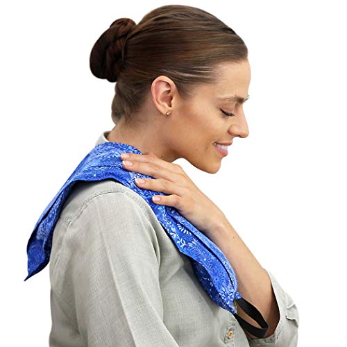 Hot Pockets All Purpose Microwavable Rice Heating Pad for Neck and Shoulders Pain