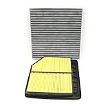 COMBO Engine & Cabin Air Filter Fit Compatible For Honda 2006 2007 2008 2009 2010 2011 Civic 1.8L