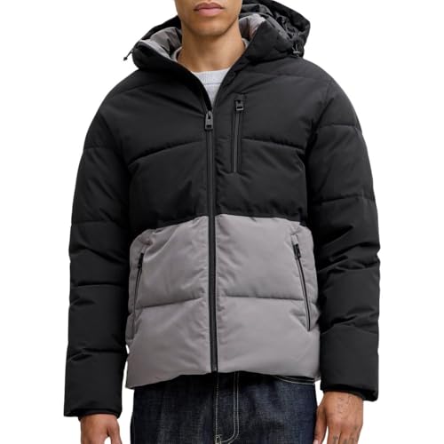 JACK & JONES Hombres Jjeowen Puffer Sn, Castlerock., M