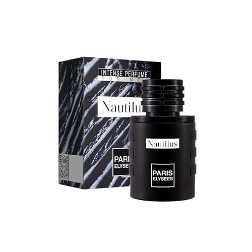 PARIS ELYSEES - Nautilus - Eau de Toilette - Parfüm herren - Fruchtig - Bergamotte, Schwarze Johannisbeere, Apfel - Perfume men - Zerstäuber 100 ml - Inklusive nachfüllbarer 5ml - Reiseflakon