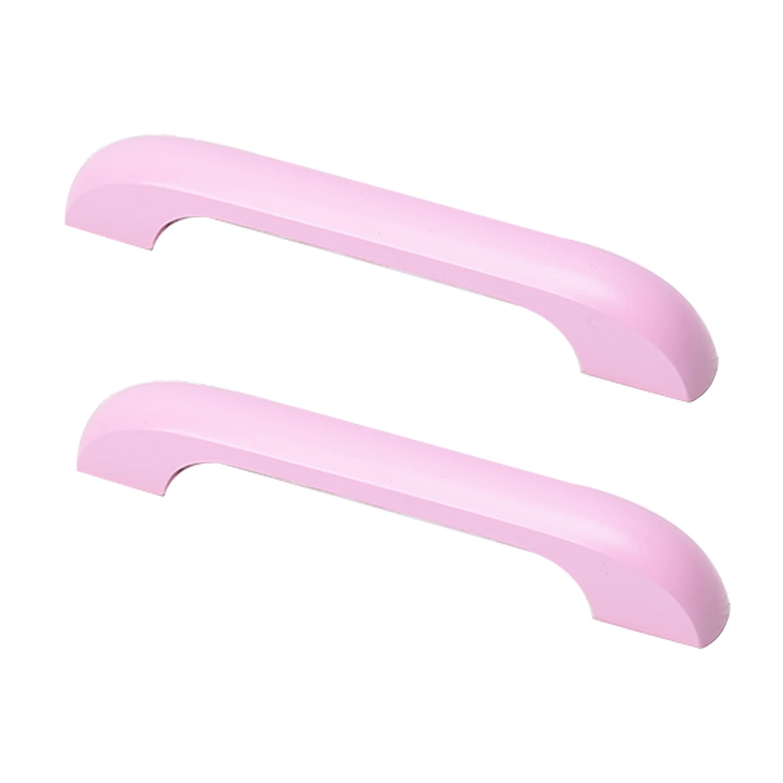 Jiaolun123 Pink 2Pcs Cabinet Pulls Wooden Handles Children's Room Kids Door Knobs Wardrobe Multicolored Door Levers Furniture Door Knobs For Drawers,Kitchen,Living Room (Hole Distance 96Mm,)