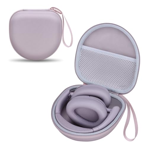 Image of Headphone Headset Case for JLab JBuds Lux ANC /JLab Go Lux ANC /TOZO T3 /Beats /JBL /BERIBES /Picun /KVIDIO Noise Cancelling Over-Ear Foldable Headphone, Mauve