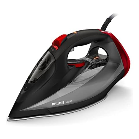 Philips Azur Steam Iron - 250 g Steam Boost - 2600 W - With SteamGlide Soleplate - 2.5 m Power Cord - Water Spray - (GC4567/86) Cover