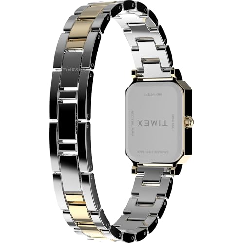 Image of TIMEX Trend White Rectangle Dial Analog Women's Watch - TW2Y013007I