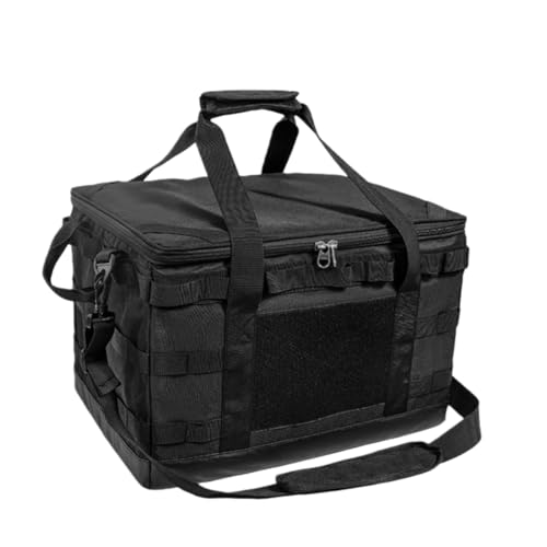 GUIXIAOGUO �֗��Ȏ��[�{�b�N�X �֗��� ��e�� �\�t�g�R���e�i �A�E�g�h�A �L�����v ���[�{�b�N�X �܂��݃R���e�i ���O �h�� �܂��� �W�t�� �c�[���o�b�O �L�����v�M�A �܂肽���ݎ��I�b�N�X�t�H�[�h�z (45L,�u���b�N �i�n�[�h�P�[�X�j)