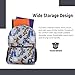 Transformers Optimus Prime Allover Backpack - Optimus, Prime, Megatron and Bumblebee School Bookbag (Grey)
