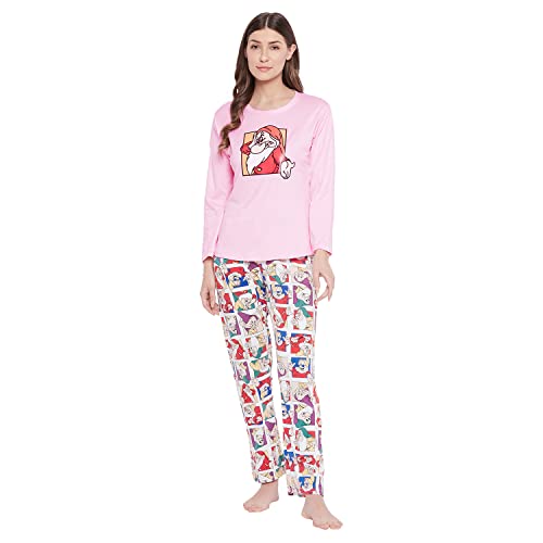 Image of CAMEY Women Full Sleeve Nightsuit