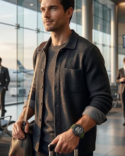 Image of V2A DIGITRON-TERRAX 2942 Digital Watch for Men | Industrial Shield Design with Oversized Digital Display | Urban Sports Everyday Watch with Countdown Timer, Alarm & 50M Water Resistance