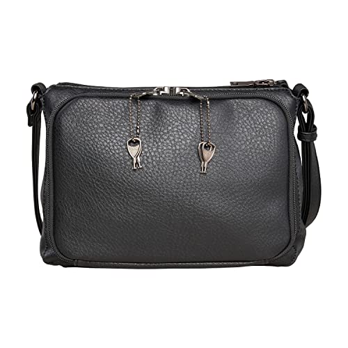 Concealed Carry Kinsley Crossbody with RFID Wallet - Discreet Locking CCW Bag for Women - Universal Holster3
