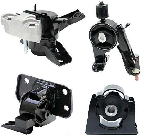 Compatible with 2008-2015 Scion XB AUTO 2.4L Engine Motor & Transmission Mount Set 4pc | A62012, A62071, A62067, A62070 - K3026