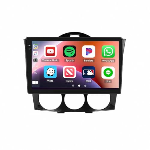 Navegador GPS para Mazda RX8 con Carplay inalámbrico y pantalla táctil HD