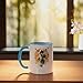 Ice Age Scrat Acorn Avalanche Ceramic Mug, Blue/White