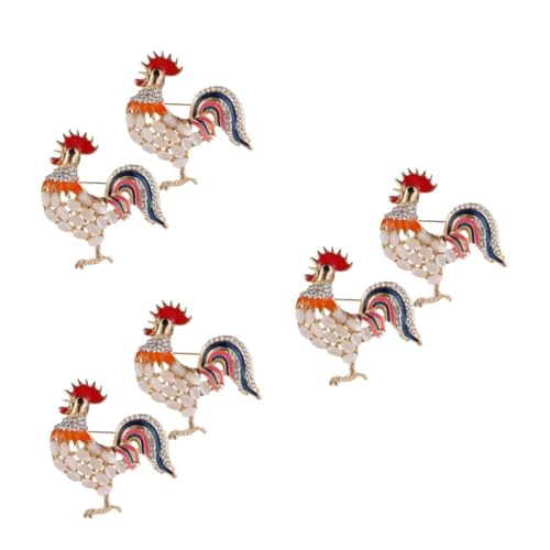 Coq de collection unique en céramique artisanale pour décoration de style campagne chic
