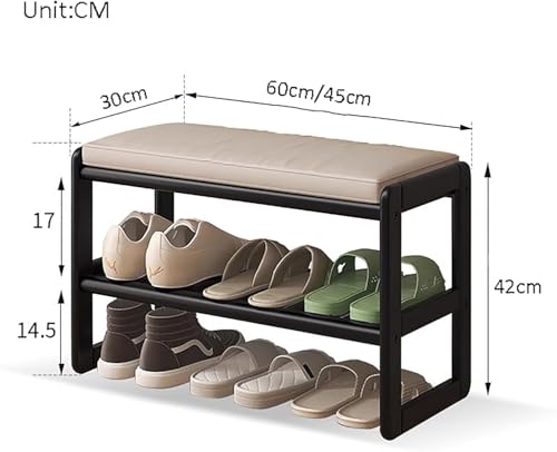 Banc avec rangement à chaussures pour libérer l'espace du salon