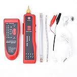 Cable Detector, Wire Tracker, Multifunction Cable Tester Wire Locator Line Finder for Telephone Line Network Cable