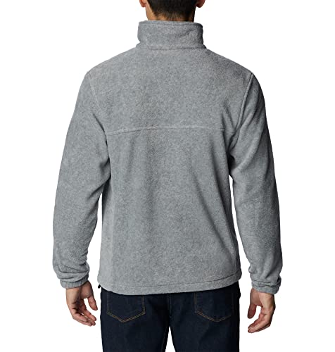 Columbia Herren steens mountain 2.0 Fleecejacke Mit Durchgehendem Reißverschluss, Light Grey Heather, L EU – Ansicht 2