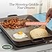 Our Place Griddle Pan - Versatile Nonstick Ceramic Sheet Pan & Stovetop Griddle | Toxin-Free, Dual-Use, with Ergonomic Handles | 5 Qt Capacity, Oven Safe up to 450°F | Blue Salt