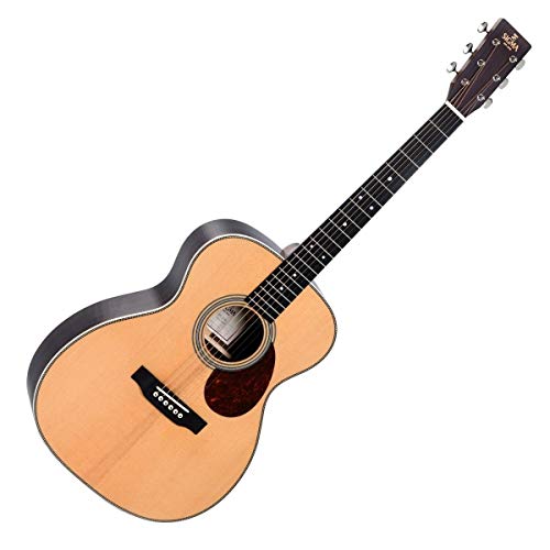 Sigma OMT-28H – Guitare acoustique – Naturel brillant - Les Beatles, Paul McCartney, John Lennon, RIngo Starr, George Harrison Sigma OMT-28H - Guitare acoustique - Naturel brillant