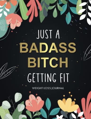 Weight Loss Journal for Women: Cute Weight Loss Journal for Women | Motivational Diet and Exercise Planner | Daily Workout...